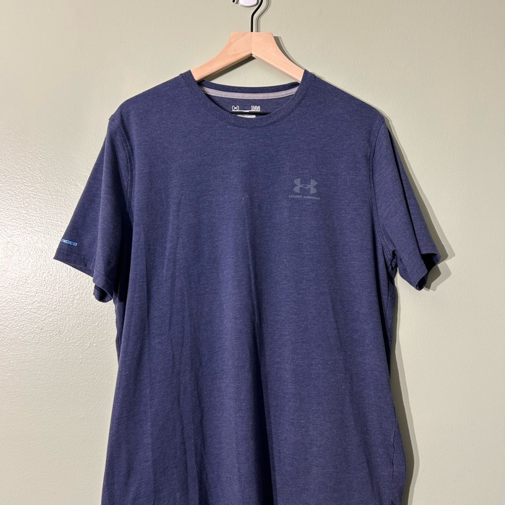 Under Armour Men's Navy Short Sleeve Tee